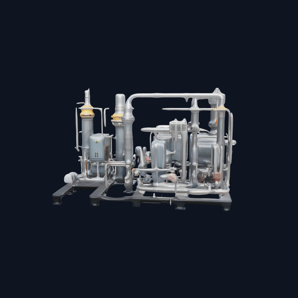Industrial Machinery Model Pack for Realistic Production Rendering